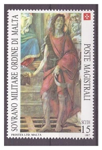 SMOM 1987 - SAN GIOVANNI BATTISTA NUOVO ** MNH - Imagen 1 de 1