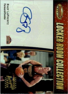 Colección de vestuario Bowman's Best Rookie 2000-01 #LRCA8 Raef LaFrentz automático - Imagen 1 de 1