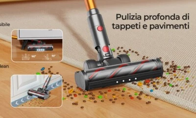 vacuum cleaner Laresar 2024 NEW V7 500W 50KPA Suction Power Cordless Vacuum Clea - Image 1 of 4
