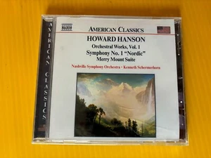 Howard Hanson Orchestral Works Nashville Symphony Orchestra Brand New NAXOS CD - Imagen 1 de 2