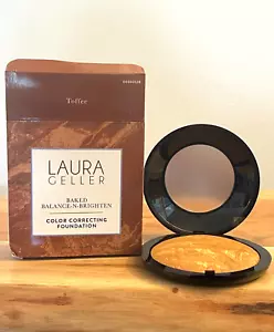 Laura Geller Baked Balance-N-Brighten Color Correcting Foundation Toffee 0.71 oz - Picture 1 of 1