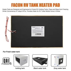 10 x Facon 12x18" Heating Pad Automatic Thermal for RV Camper Trailer Water Tank - Bild 1 von 5