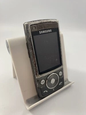 Samsung SGH-G600 Grey Orange Network 55MB 2.2" 5MP Mobile Slide Phone Incomplete - Image 1 of 4