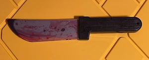 Falsches Messer Blut gefüllt Horror Cosplay Kostüm Jason Halloween Grusel Requisite Faux - Bild 1 von 3