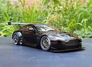 AUTOart 1/18 Scale Aston Martin Vantage V12 GT3 Black Diecast Car Model Toy NIB - Picture 1 of 7