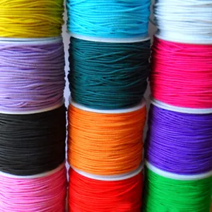 FIL CORDON NYLON STRETCH ÉLASTIQUE - 1 MM X 2 MÈTRES - Foto 1 di 12