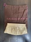 Lauren Merkin Womens Metallic Leather Clutch Gold Small Handbag