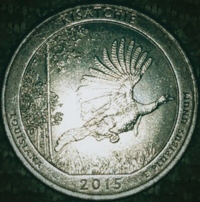 *2015 Louisiana State Quarter (ERROR COIN) RPM/DDO - Image 1 of 4