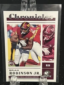 BRIAN ROBINSON JR.---2022 PANINI---CHRONICLES----ROOKIE---FREE SHIPPING - Bild 1 von 2