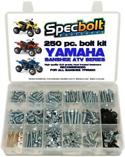 250pc Bolt kit Yamaha Banshee YFZ350 ATV bodywork frame engine pipes