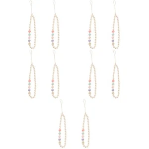  5 Pieces Mobile Phone Chain Wrist Rope for Cellphone Beaded Lanyard - Zdjęcie 1 z 12