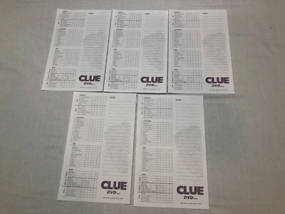 Juego CLUE DVD 2006 piezas de repuesto - ideal para ideas artesanales - ¡tu elección! Foto 1 de 3