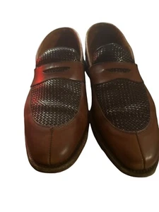 Allen Edmonds Leyland Woven Leather Loafers Men’s 15D - Picture 1 of 6