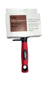 "Wilko 5" Blockpinsel - komplett bedeckt, Mauerwerk & Holzfarbe, Soft Grip Griff - Bild 1 von 5