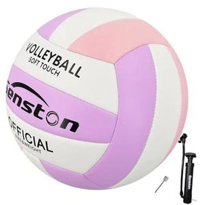 Volleyball Official Size 5 - Waterproof Indoor/Outdoor Soft purple pink - Picture 1 of 7