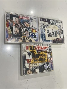VINTAGE Beatles Anthology CD Complete Set Volumes 1 2 3 (6-Discs & Booklets) - Imagen 1 de 3