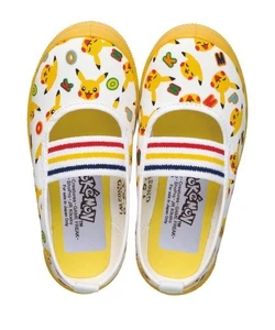 Zapatos Asahi Zapatos de Interior Uwabaki para Niños Pokémon × Blanco EE. UU. 6C-1Y - Imagen 1 de 6