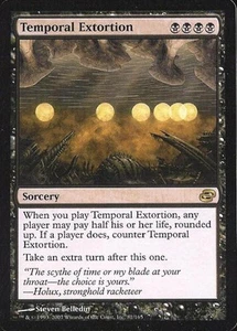 Temporal Extortion - Damaged / Poor MTG Planar Chaos - Picture 1 of 1