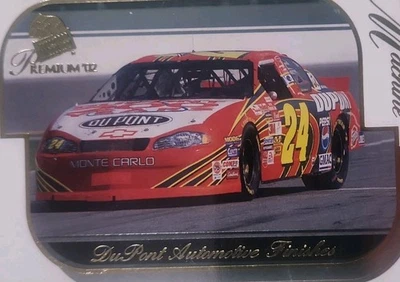 2002 Press Pass Premium - Machine Jeff Gordon #38 Gold - Image 1 of 4