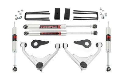 Kit de elevación Rough Country 3" para Chevy/GMC 2500HD 2001-2010 | Códigos FT - 85940 Foto 1 de 4