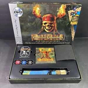 PIRATES of the CARIBBEAN DVD Treasure Hunt Game 100% COMPLETE 2006 - Picture 1 of 6