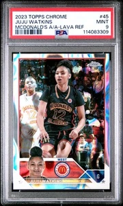 2023 Topps Chrome Mcdonald'S All-American #45 Juju Watkins A/A-Lava PSA 9 - Picture 1 of 2