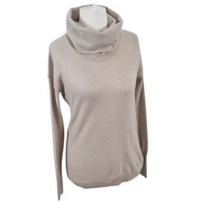 GAP 100% Cashmere Funnel Neck Jumper Oversized Fit Size S Minimalist  - Picture 1 of 14