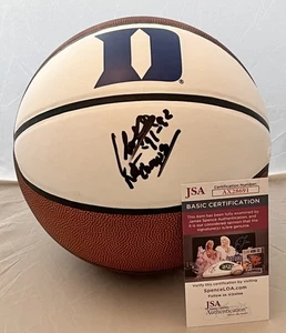Cherokee Parks signed Full Size Duke Blue Devils Logo Basketball Ball JSA COA - Picture 1 of 2
