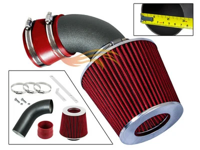 Sistema de admisión de aire + filtro BCP RW ROJO para 97-00 BMW E39 528i y 01-03 BMW 525i 530i Foto 1 de 3