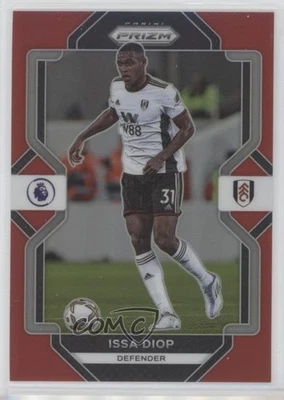 2022-23 Panini Prizm Premier League Red Prizm /149 Issa Diop #71 - Image 1 of 2