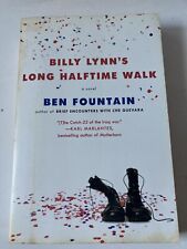 Billy Lynn's Long Halftime Walk Ben Fountain ARC 1st Edition Uncorrected Proof