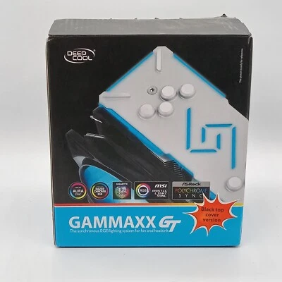 DeepCool Gammaxx GT Black 120mm RGB single Tower CPU Cooler Intel AMD - Image 1 of 4