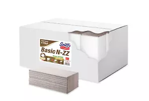 5000 x Papierhandtücher 1lagig Handtuchpapier Falthandtuch 25x23cm ZZ / V Grau - Bild 1 von 9