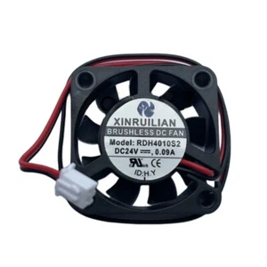 1pcs New RDH4010S2 DC24V 0.09A 40*40*10MM 2-Pin Square Cooling Fan - Picture 1 of 4