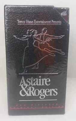 Astaire & Rogers VHS 3 Musicals Top Hat Shall We Dance Swing Time NEW SEALED - Image 1 of 4