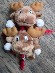 2 kleine Elche, Plüschtiere - Bild 1 von 4