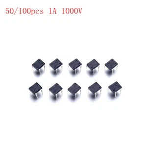 CHEERBRIGHT 50/100pcs DB107 Dip4 1A 1000V Single Phase Diode Rectifier Bridge - Picture 1 of 5