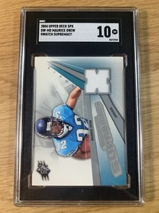 Maurice Drew 2006 NFL Upper Deck SPX Swatch Supremacy Rookie Relic | SGC 10 UCLA - Picture 1 of 3
