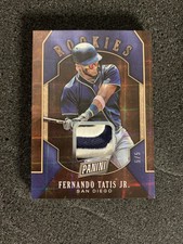 2019 Panini Black Friday Fernando Tatis Jr HyperPlaid RC 5/5 Jersey Relic