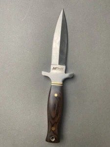 MTECH USA Fixed Blade Knife, Titanium Double Edge Blade MT-20-03 (OLD INVENTORY) - Picture 1 of 6