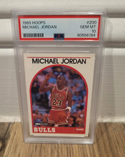 1989 Hoops Michael Jordan #200 PSA 10 GEM MINT
