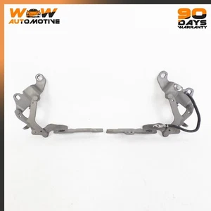 05-13 BMW E93 E92 E91 228I 335I FRONT LEFT RIGHT HOOD BONNET LOCK HINGE SET OEM - Picture 1 of 6