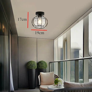 Flush Mount Light Fixture Modern Ceiling Lamp Aisle Hallway \ - Picture 1 of 12
