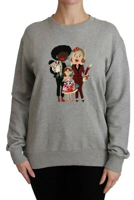 Suéter Dolce & Gabbana Gris #dgfamily Algodón Pullover IT44 / US10 / L Precio de venta sugerido por el fabricante $1100 Foto 1 de 4