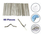 60 pièces bandes aluminium pont nez fil adhésif fil fil fil pour bricolage artisanat