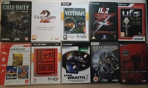 10 Stück Spiele. Guildwars. Call Of Duty. Red Faction. Ufo Vietnam. #16 - Bild 1 von 1