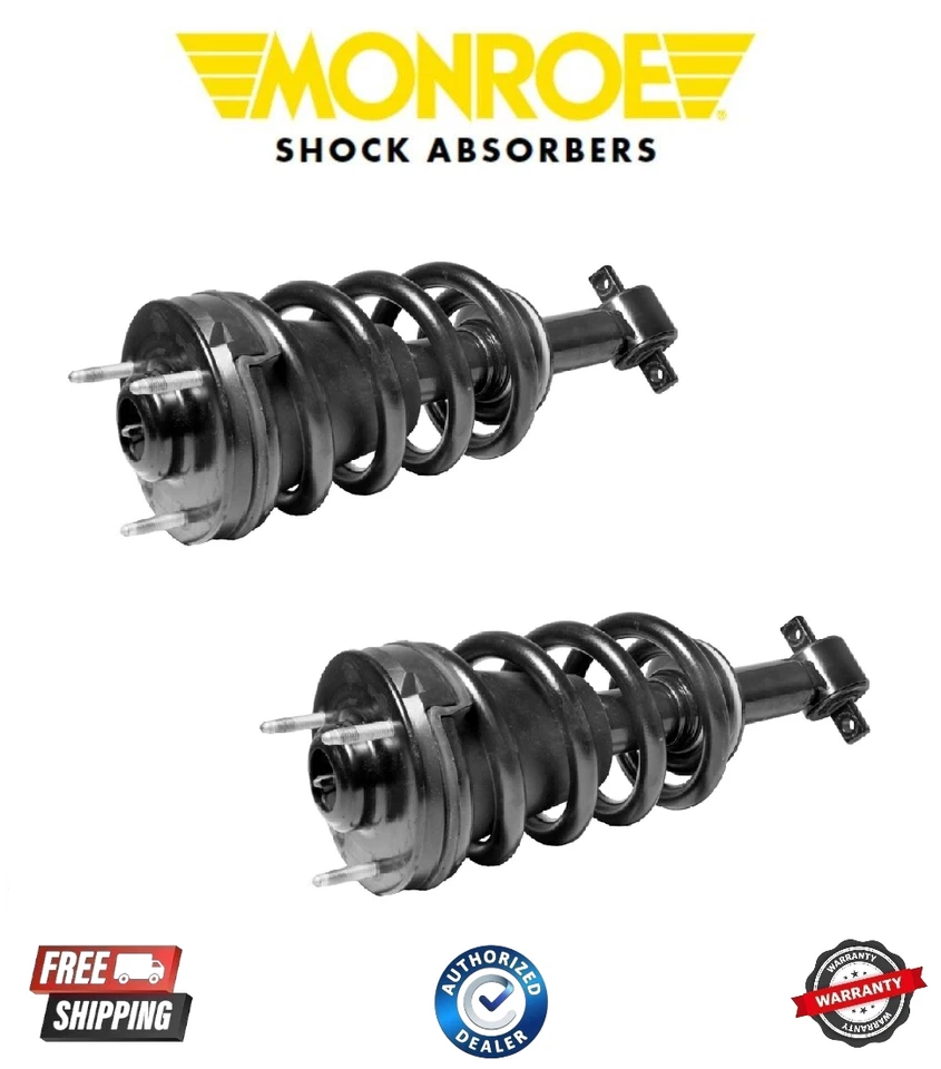 Conjunto de 2 molas helicoidais e apoio rápido dianteiro Monroe para Chevrolet Tahoe 2007-2020 - Imagem 1 de 1