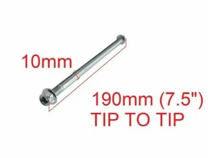 10m 7.5" long BOLT FOR SWINGARM FRAME DIRT Bike AX05 - Picture 1 of 2