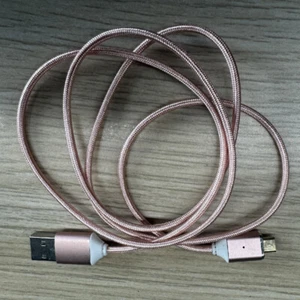 Pvc Transparent Braided Micro Usb Fast Charging Cable For Smartphones And - Photo 1 sur 1