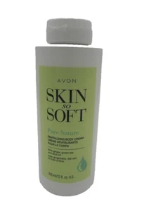 Crema corporal revitalizante Avon Skin So Soft Pure Nature, 12 fl. oz, nuevo, envío gratuito - Imagen 1 de 2